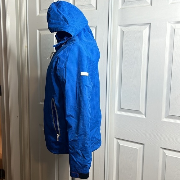 Adidas 2 In 1 Coat Blue M/L Removable Liner Cold Winter - Picture 2 of 9